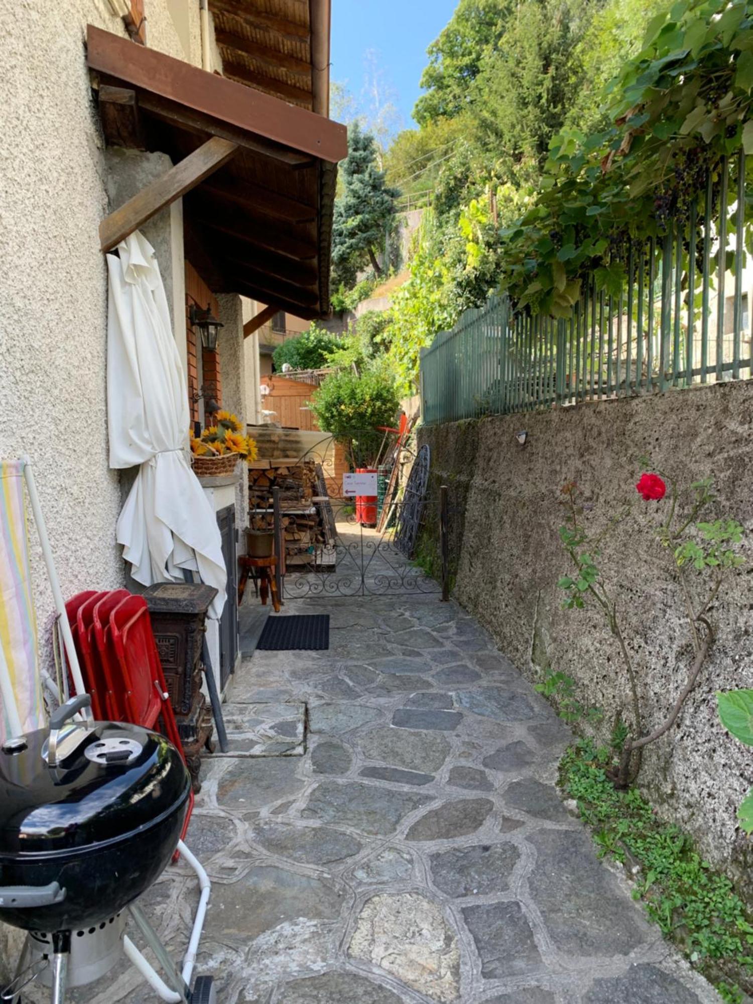 Casa Savina - Stupenda Vista Lago E Monti Plesio Eksteriør billede